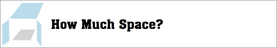 How Much Space?